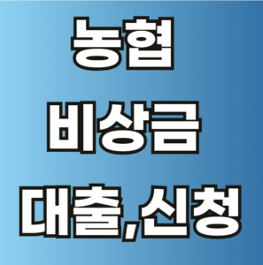 농협 올원 비상금 대출