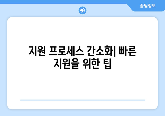 지원 프로세스 간소화| 빠른 지원을 위한 팁