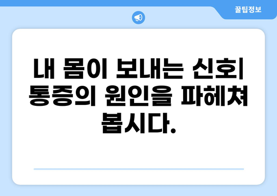 통증 증상의 종류와 원인 알아보기 | 통증, 건강, 질병, 원인, 증상, 진단