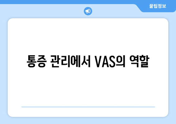 통증 관리에서 VAS의 역할