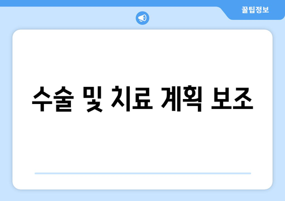 수술 및 치료 계획 보조