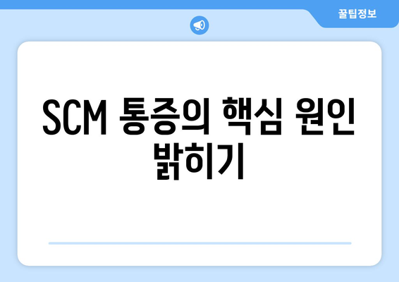 SCM 통증의 핵심 원인 밝히기