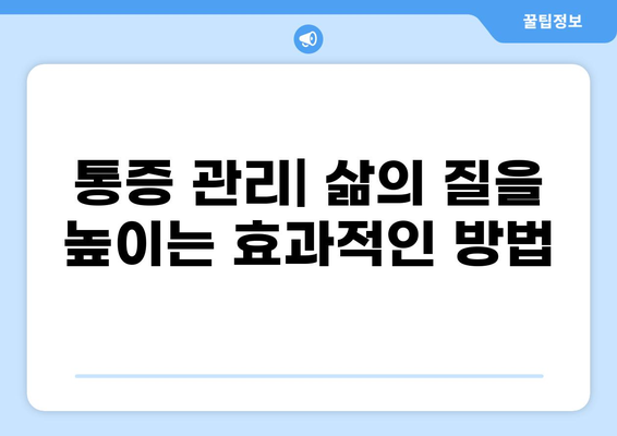 통증 물리치료| 효과적인 통증 관리 및 재활 위한 맞춤 치료 전략 | 통증 완화, 재활 운동, 물리치료사