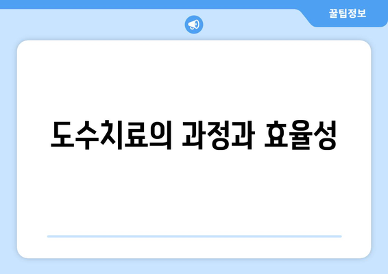 도수치료의 과정과 효율성