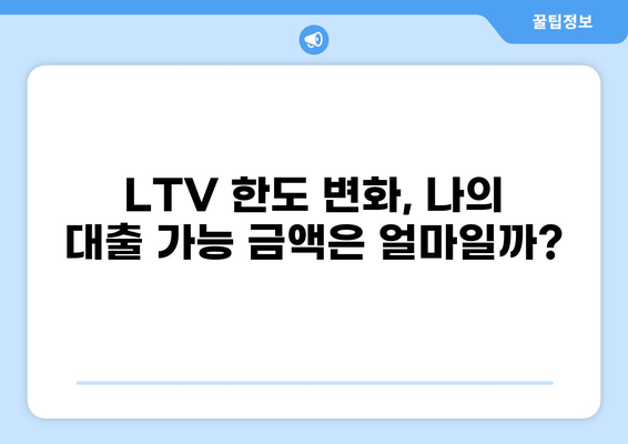 아파트 담보대출 LTV 한도, 지역별 최신 정보 & 주택 가격 변동 영향 | 부동산, 대출, 금리, 주택 매매