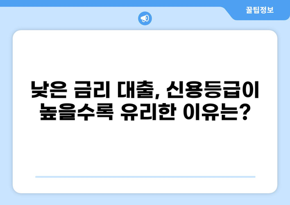 나에게 맞는 대출 찾기| 신용등급별 추천 대출 상품 비교 | 대출, 신용등급, 금리 비교, 대출 상품 추천