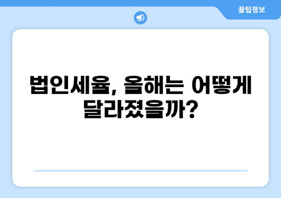2023년 세금 세율 완벽 가이드 | 소득세, 법인세, 부가가치세, 재산세