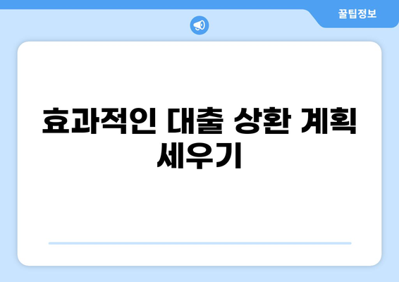 대출 부분상환, 나에게 맞는 방법은? | 부분 상환, 대출 갚는 방법, 금리 절약, 상환 계획