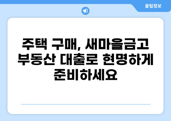 새마을금고 부동산 대출 56조| 2023년 주택담보대출 트렌드와 전략 | 부동산, 금리, 대출, 주택