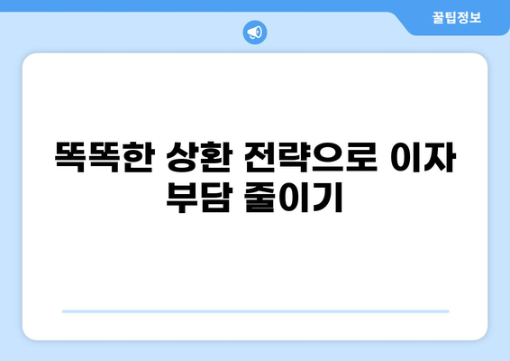 대출 상환 부담 줄이는 똑똑한 방법 | 대출 상환, 상환 전략, 금리 관리, 재무 계획