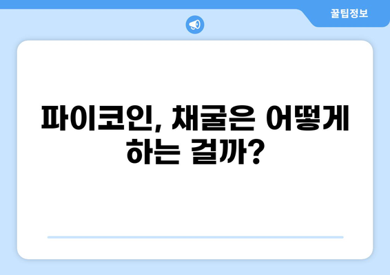 파이코인, 무엇이고 미래는? | 가치, 전망, 투자, 채굴