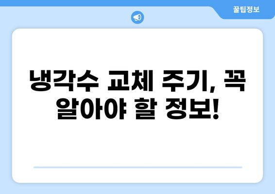 자동차 냉각수 경고등 켜졌을 때? | 냉각수 보충 방법 & 교체 주기, 주의사항 완벽 가이드