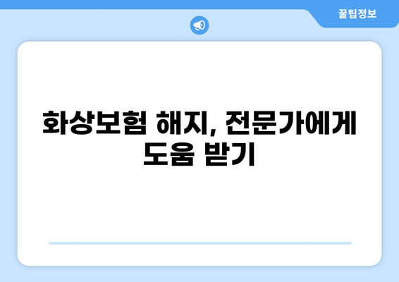 화상보험 해지, 이렇게 하면 됩니다| 단계별 안내 | 화상보험 해지, 해지 방법, 보험금 환급