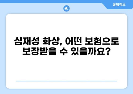 심재성 화상, 손실 보험으로 어떻게 보장받을 수 있을까요? | 화상 보험, 보장 범위, 손해율, 보험 가입 팁