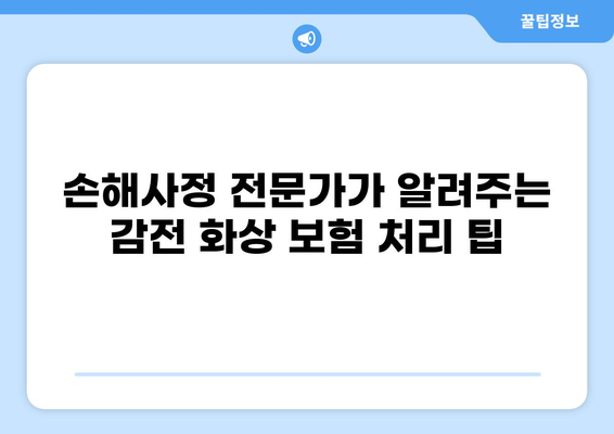감전 화상, 보험 처리 성공 사례| 2700만원 보험금 받은 비결 공개 | 보험, 손해사정, 화상, 보상