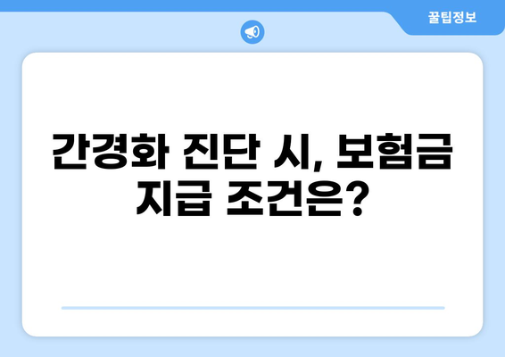 간경화 진단? 건강 종합보험 vs 화상보험 비교 분석 | 간경화, 보험, 보장, 비교, 가입
