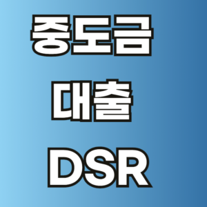 중도금 대출 DSR